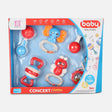 Baby Shake Bell Rattles Set 6 Pcs