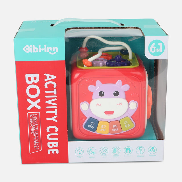 Kids Activity Cube Box