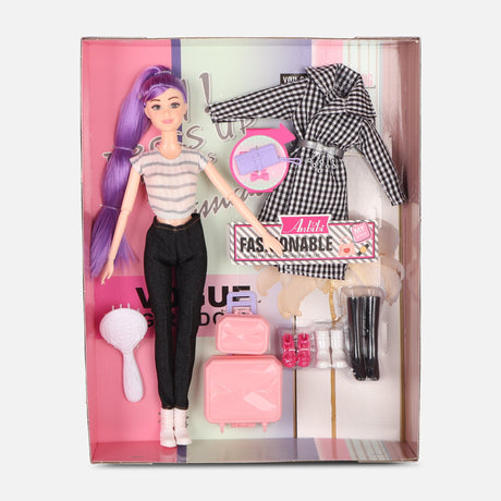 Doll Toy Set For Girls With Accessories
