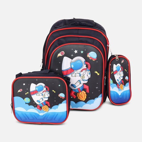 School Trolley Bag  Set 3 Pcs Wih Led