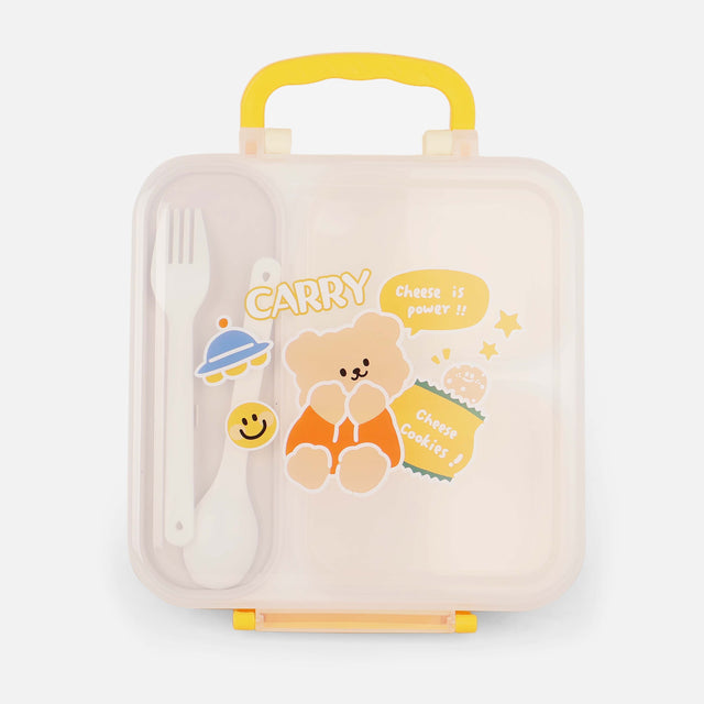Plastic Steel Lunch Box 1500 Ml