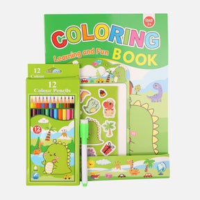 Coloring Book & Pen Set