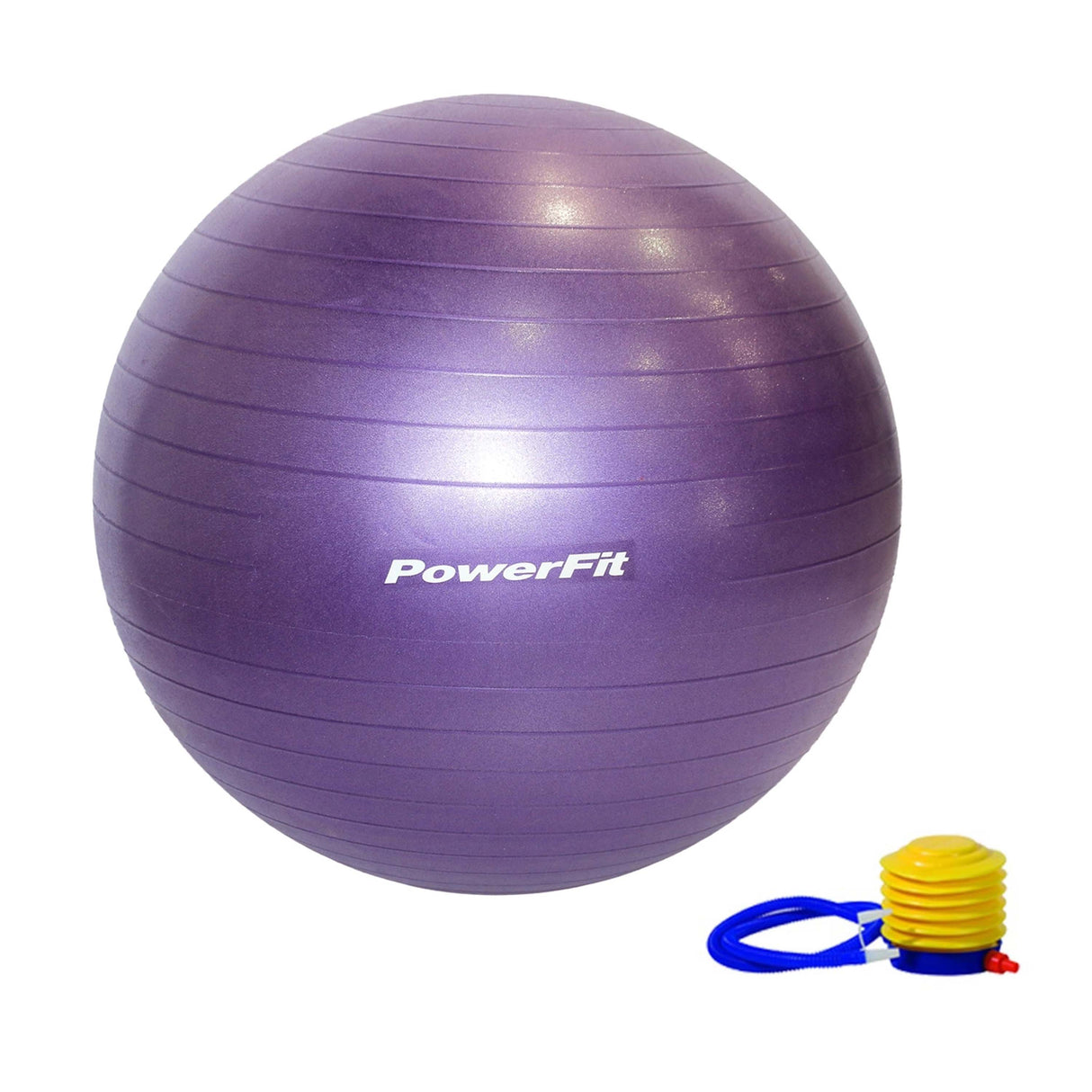 ANTI BURST GYM BALL WITH FOOT PUMP QJ-BALL004 65CM-PURPLE