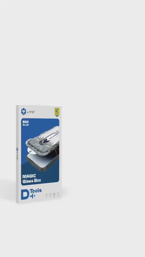 D+ TOOLS CLEAR GLASS WITH ESD